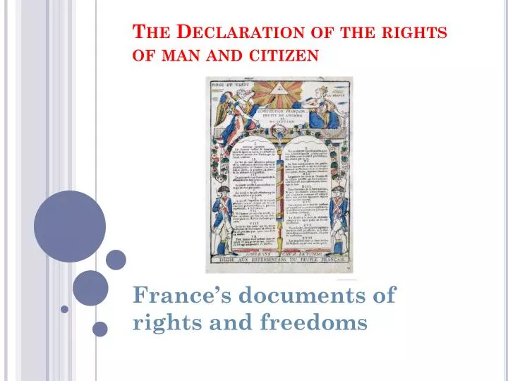 the declaration of the rights of man and citizen