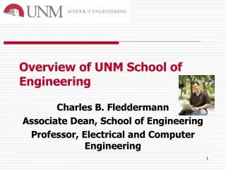Overview of UNM School of Engineering