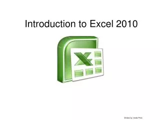 Introduction to Excel 2010