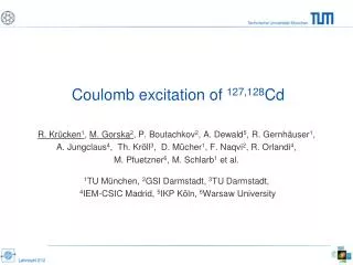 Coulomb excitation of 127,128 Cd