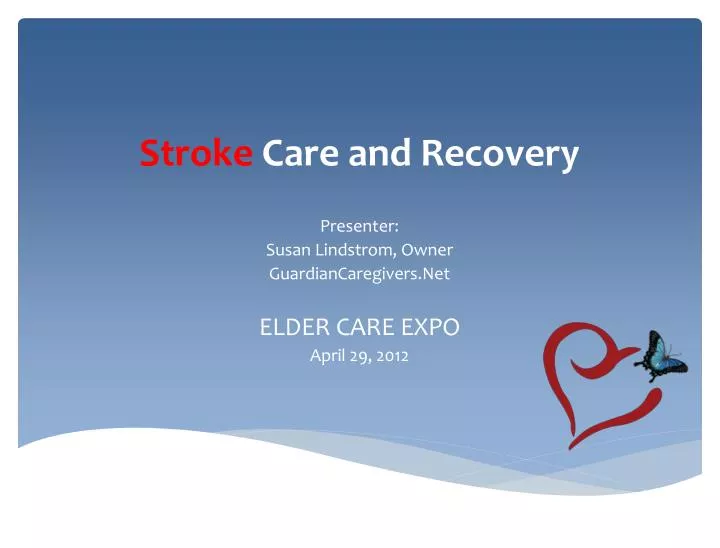 stroke care and recovery