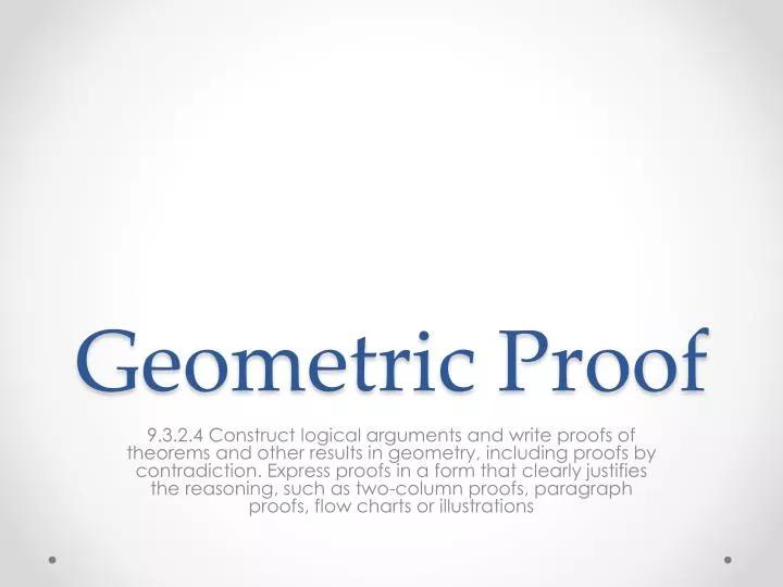 geometric proof