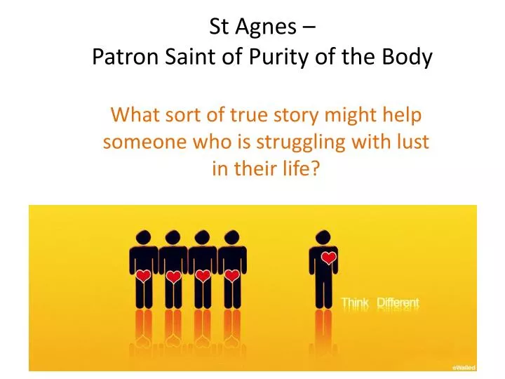 st agnes patron saint of purity of the body