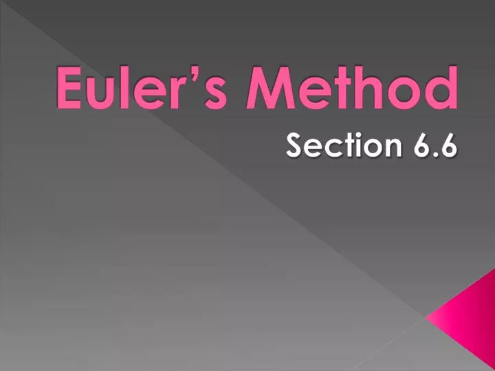 euler s method