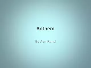 Anthem