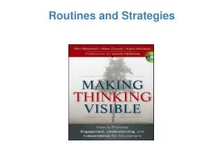 Routines and Strategies