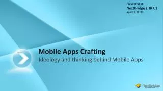 Mobile Apps Crafting