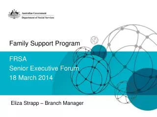 Family Support Program