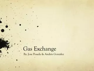 Gas Exchange