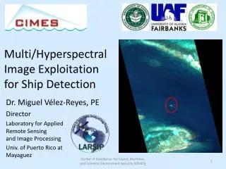 Multi/Hyperspectral Image Exploitation for Ship Detection