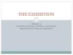 THE EXHIBITION - slide 1