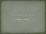 Winning the War - slide 1