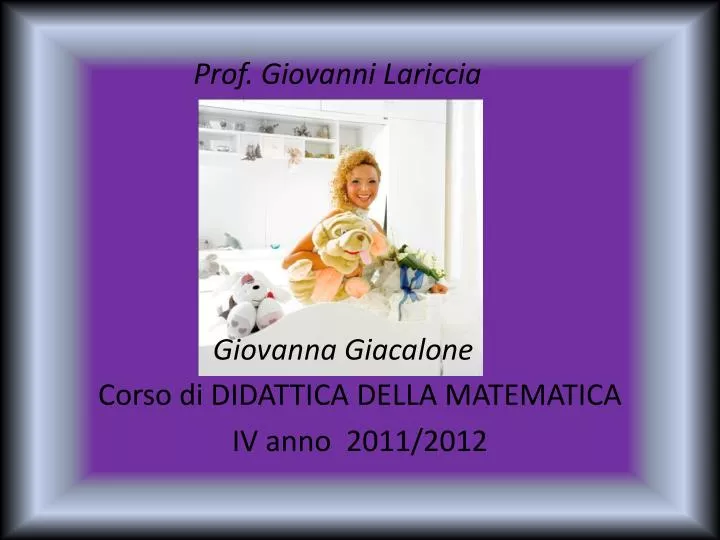 giovanna giacalone