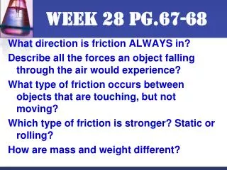 Week 28 pg.67-68