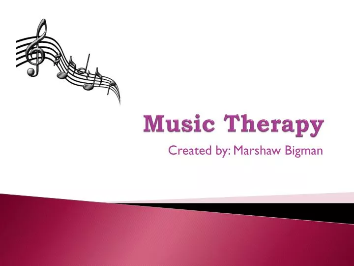 music therapy