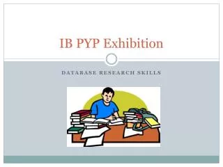 IB PYP Exhibition
