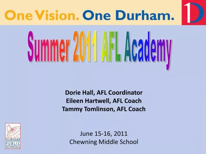 summer 2011 afl academy