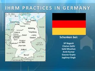 IHRM PRACTICES IN GERMANY