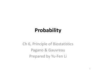 probability