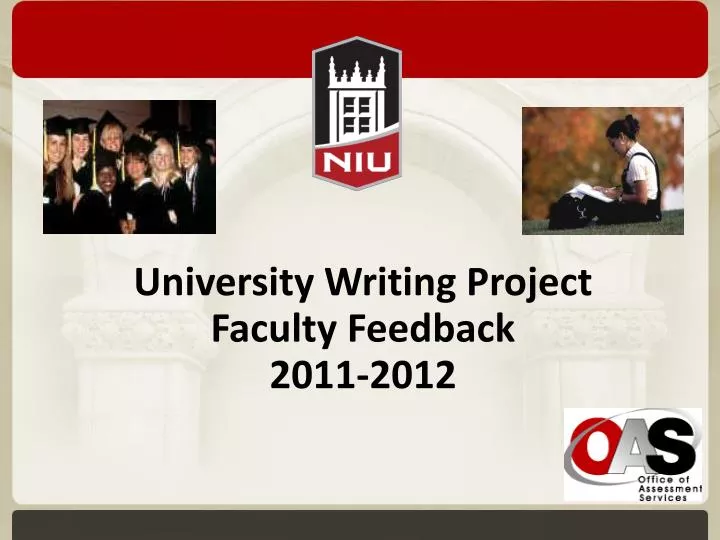university writing project faculty feedback 2011 2012