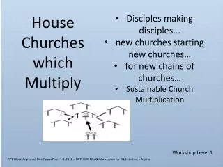 House Churches which Multiply