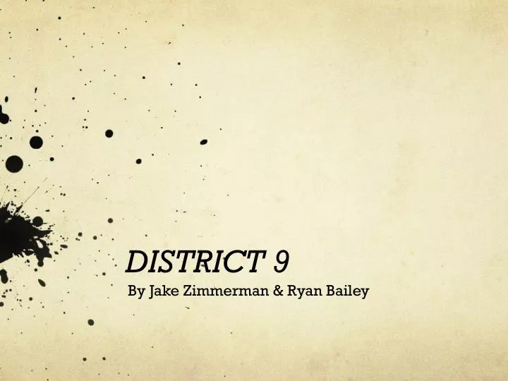 district 9