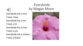 Everybody by Megan Moon