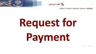 Request for Payment