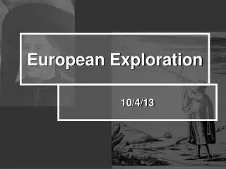 European Exploration