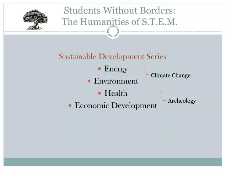 students without borders the humanities of s t e m