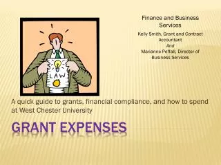 Grant expenses