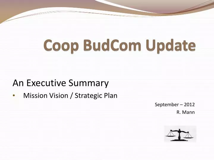 coop budcom update