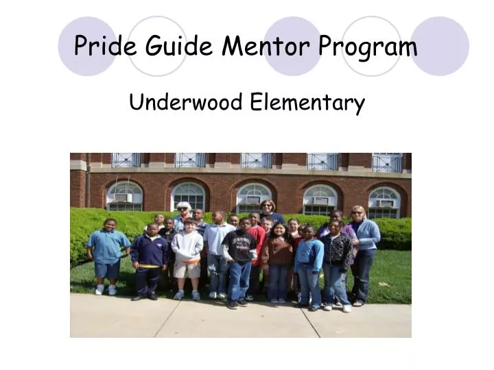 pride guide mentor program