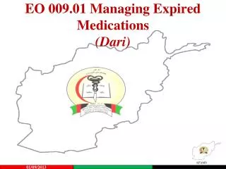 EO 009.01 Managing Expired Medications (Dari)