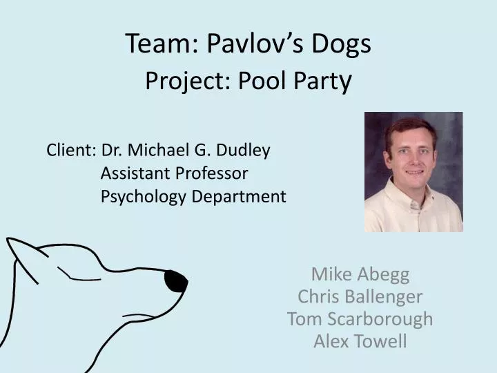 team pavlov s dogs project pool part y