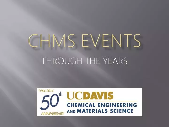 chms events
