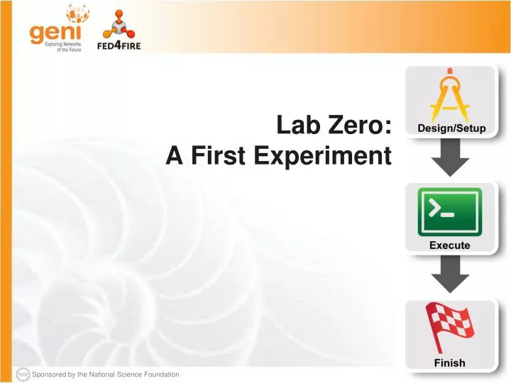 lab zero a first experiment