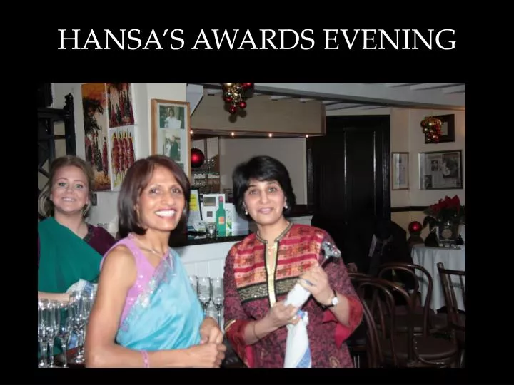 hansa s awards evening