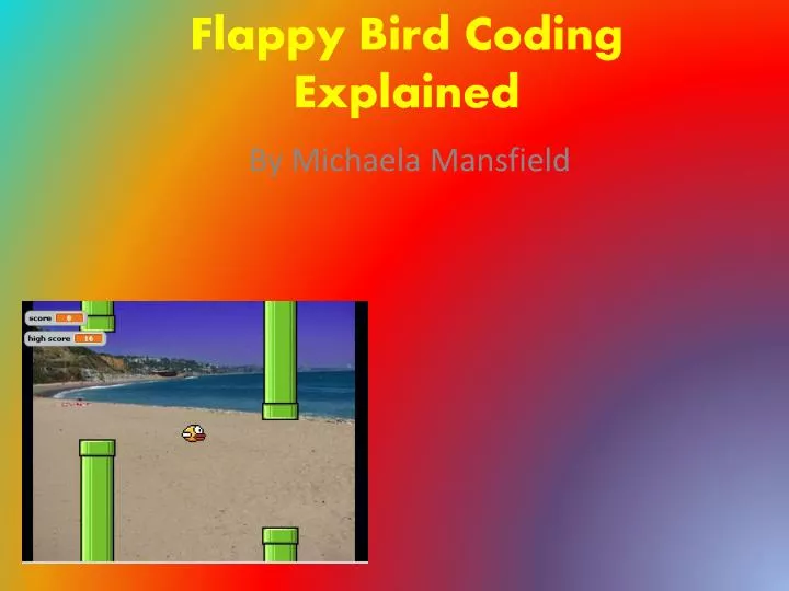 flappy b ird coding explained