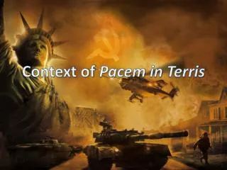 Context of Pacem in Terris