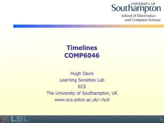 Timelines COMP6046