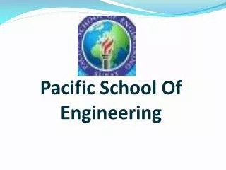 Pacific School Of Engineering