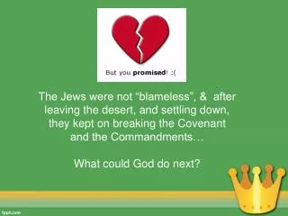To describe key facts about King David To explain what the Covenant with King David involved