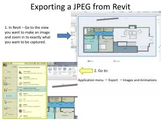 Exporting a JPEG from Revit