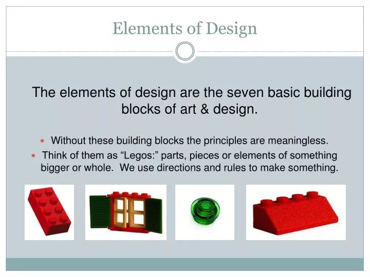 elements of design