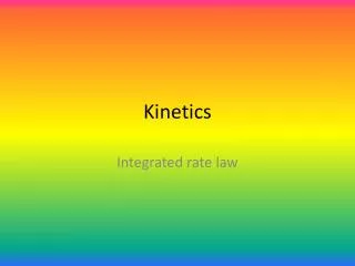 kinetics