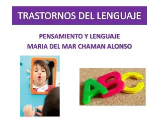 trastornos del lenguaje