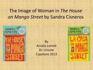 The Image of Woman in The House on Mango Street by Sandra Cisneros