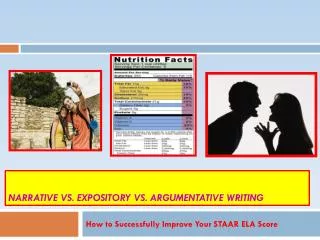 Narrative VS. Expository Vs. Argumentative Writing