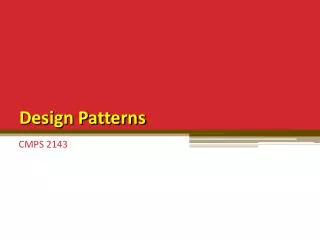 Design Patterns